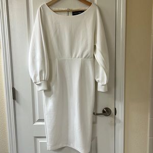 Gabrielle Union New York  & Co. Winter White Dress. Size S